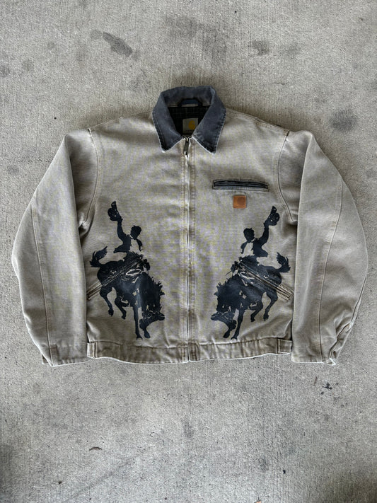 CowBoy Carhartt Reworked Jacket